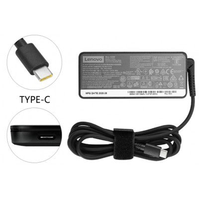Original Lenovo 65W Type-C/USB-C Charger, Used